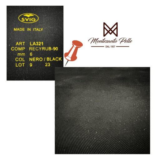 Lastra articolo 321 Diamantino Fine SVIG, prodotto Eco con 40% di gomma riciclata in versione dura e morbida