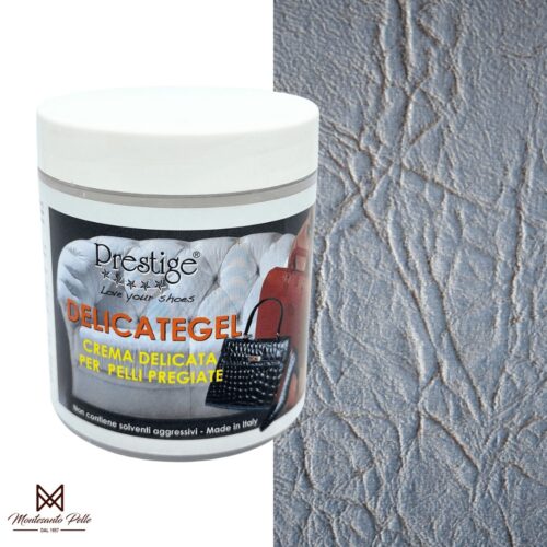 Crema delicata detergente e nutriente per pelli senza solventi aggressivi ideale per la pulizia di capi pregiati, interni in pelle di autovetture ed indumenti.